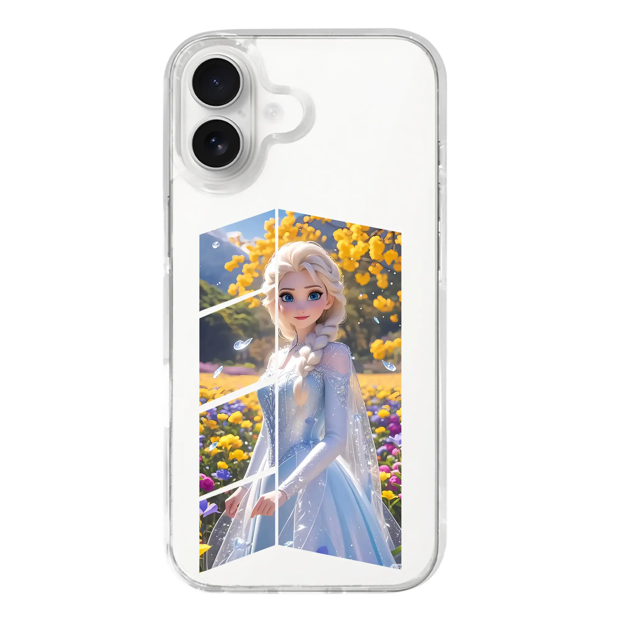 アナと雪の女王(Frozen) グッズ エルサ(Elsa) - iPhone 17シリーズ 透明スマホケース – 薄型・耐衝撃・精密フィット保護カバー